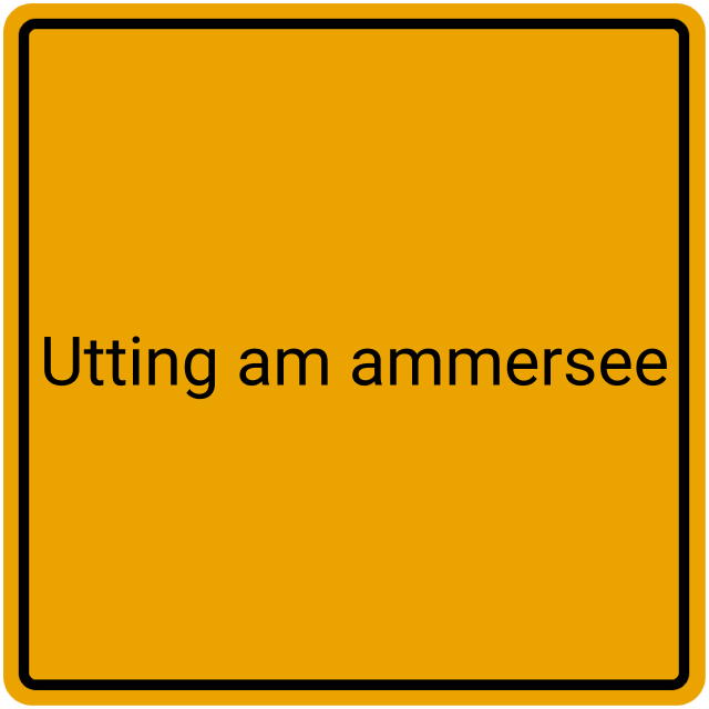 Meldebestätigung Utting am Ammersee